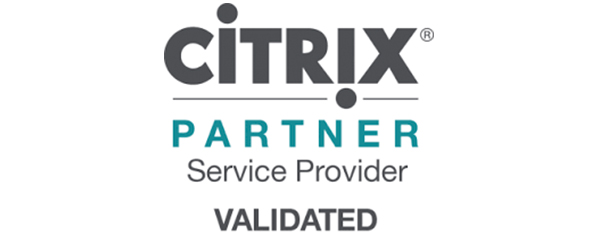 Logo citrix Partner Service Provider validated
