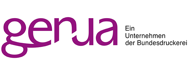 Logo genua - Ein Unternehmen der Bundesdruckerei