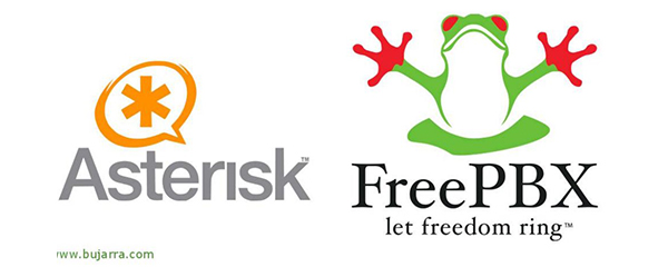 Logo Asterisk + Free PBX