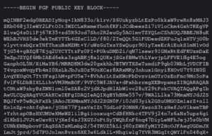 E-Mail-Verschlüsselung benötigt Public Key und Private Key